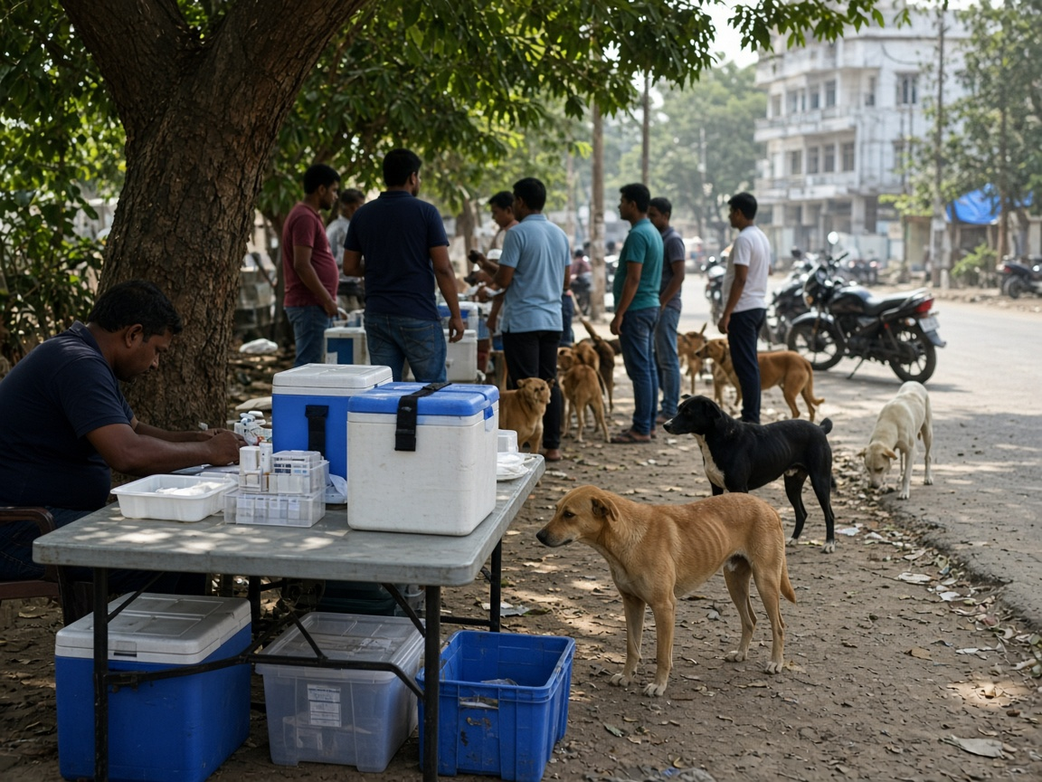 Shivaji Park first-aid booth